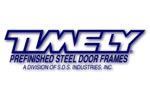 Timely prefinished steel door frames logo